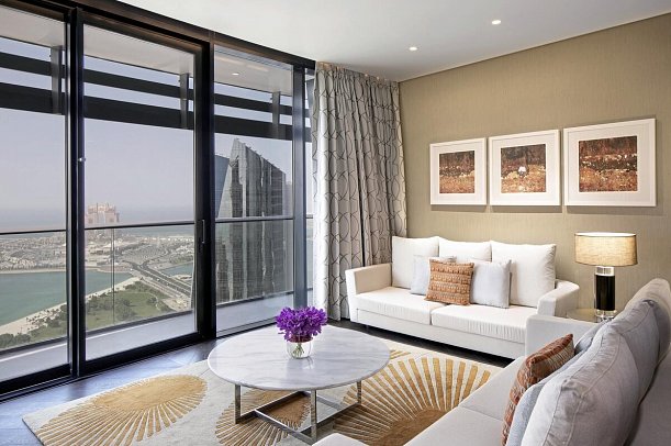Grand Hyatt Abu Dhabi Hotel& Residences Emirates Pearl - Wohnbeispiel Grand Suite (Zimmercodierung WB1)