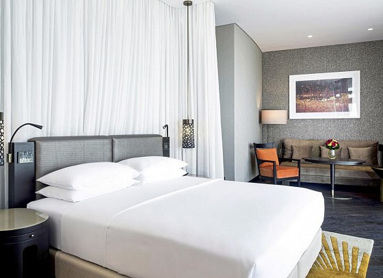 Grand Hyatt Abu Dhabi Hotel& Residences Emirates Pearl - Wohnbeispiel King Deluxe (Zimmercodierung DD1)