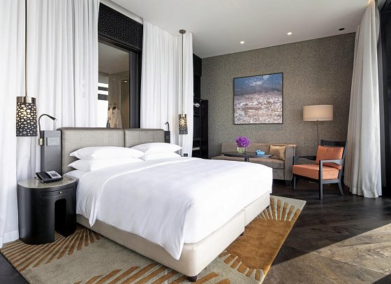 Grand Hyatt Abu Dhabi Hotel& Residences Emirates Pearl - Wohnbeispiel Grand Suite (Zimmercodierung WB1)