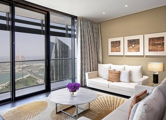 Grand Hyatt Abu Dhabi Hotel& Residences Emirates Pearl - Wohnbeispiel Grand Suite (Zimmercodierung WB1)
