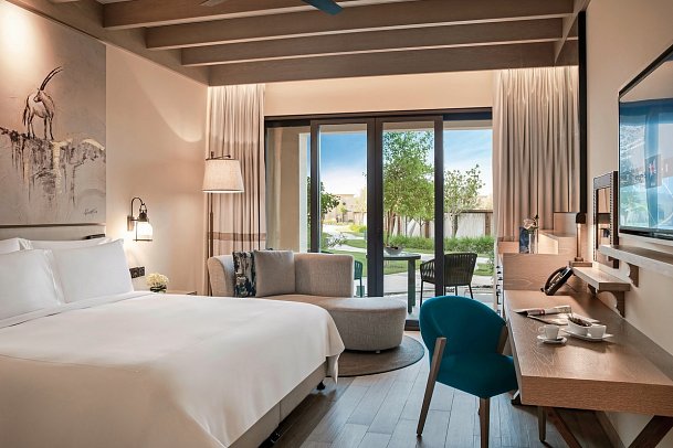 Saadiyat Rotana Resort & Villas - Wohnbeispiel Room with Terrace or Balcony (Zimmercodierung DBG)