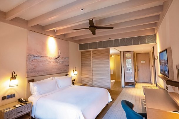 Saadiyat Rotana Resort & Villas - Wohnbeispiel One bedroom Resort View Suite with Lounge Access (Zimmercodierungen WB1 & WB2)