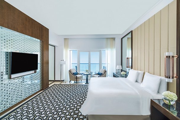 Rixos Marina Abu Dhabi - Wohnbeispiel King Suite (Zimmercodierung WB2)