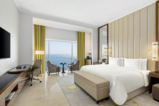 Rixos Marina Abu Dhabi - Wohnbeispiel Deluxe Room Sea View (Zimmercodierung UDM)