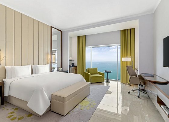 Rixos Marina Abu Dhabi - Wohnbeispiel Superior Room Sea View (Zimmercodierung USM)