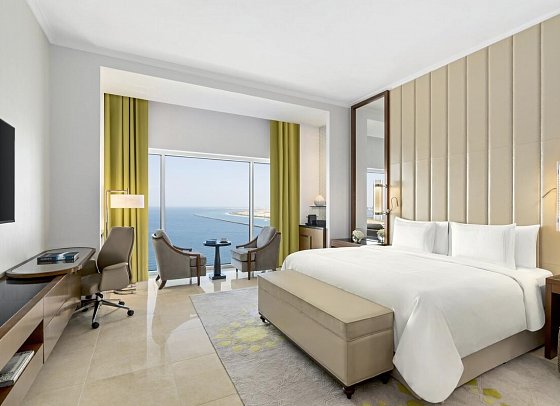 Rixos Marina Abu Dhabi - Wohnbeispiel Deluxe Room Sea View (Zimmercodierung UDM)