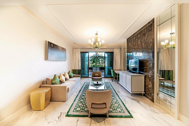 Rixos Premium Saadiyat Island - Wohnbeispiel One Bedroom Suite (Zimmercodierung WB1)