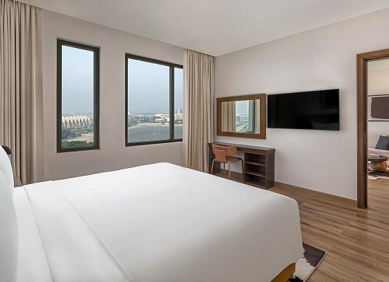 Haven Yas World Resort - Wohnbeispiel 1 King 1 Bedroom Suite City View Theme Park Access (Zimmercodierung WG1)