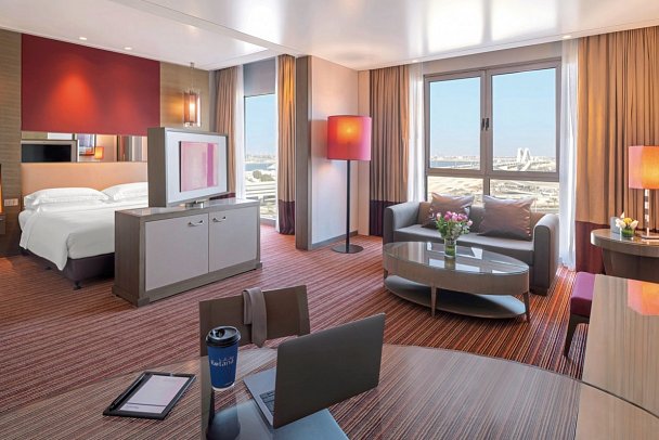 Park Rotana Abu Dhabi - Wohnbeispiel Junior Suite with Lounge Access
