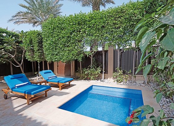 Anantara Desert Islands Resort & Spa - Wohnbeispiel One Bedroom Villa (Zimmercodierung VB1)