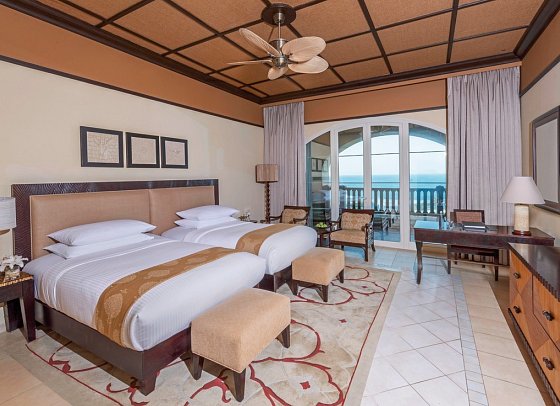 Anantara Desert Islands Resort & Spa - Wohnbeispiel Deluxe Sea View (Zimmercodierung DDM)