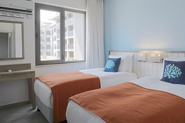 Green Garden Resort & Spa - Wohnbeispiel Familienzimmer Comfort 2 Schlafzimmer (Zimmercodierungen FFU, FB1, FBL & FB2)