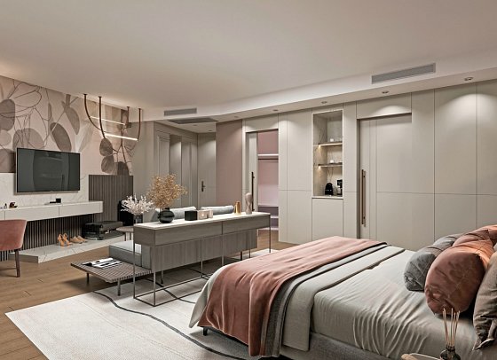 Nirvana Cosmopolitan - Wohnbeispiel Junior Suite (Zimmercodierung JB1)