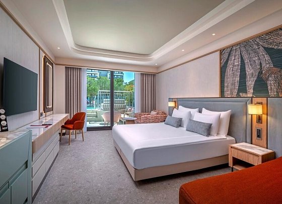 Trendy Perge Resort & Suites - Wohnbeispiel Deluxe Swim-Up (Zimmercodierung UDQ)