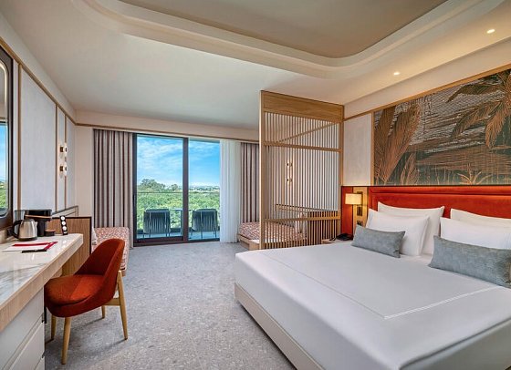 Trendy Perge Resort & Suites - Wohnbeispiel Doppelzimmer Deluxe Superior (Zimmercodierung DSC)