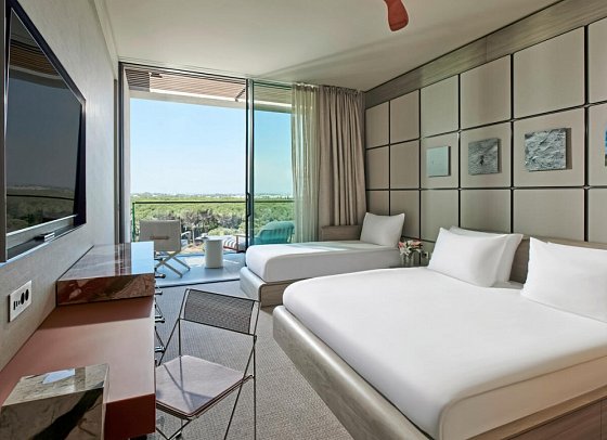 Voyage Kundu - Wohnbeispiel Doppelzimmer Landblick (Zimmercodierungen DBL & DCL)