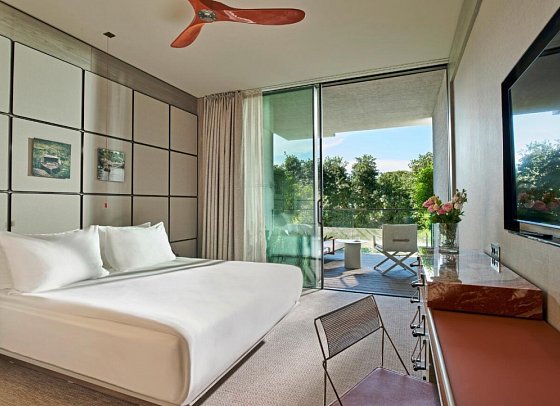 Voyage Kundu - Wohnbeispiel Doppelzimmer Landblick (Zimmercodierungen DBL & DCL)
