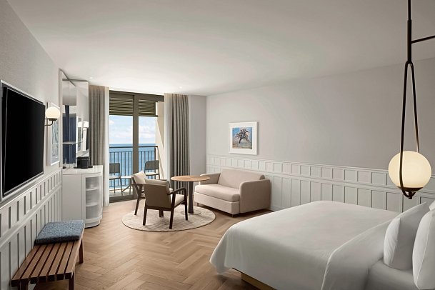 Akra Antalya - Wohnbeispiel DZ Grand Deluxe Meerblick (Zimmercodierung DD2)