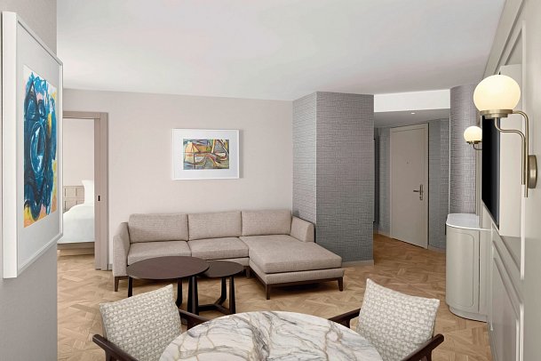 Akra Antalya - Wohnbeispiel Mediterrane Suite (Zimmercodierung W1M)