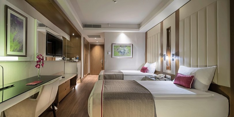 Trendy Lara - Wohnbeispiel Doppelzimmer Landblick (Zimmercodierungen DBL & DCL)