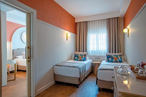 Fame Residence Lara & Spa - Wohnbeispiel Familienzimmer Elite (Zimmercodierung FB1)