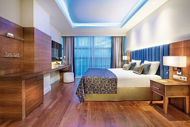 Liberty Hotels Lara - Wohnbeispiel Maisonette seitl. Meerblick (Zimmercodierung MBN)