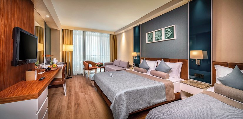 Baia Lara - Wohnbeispiel Vierbettzimmmer (Zimmercodierungen D1L & D1M)