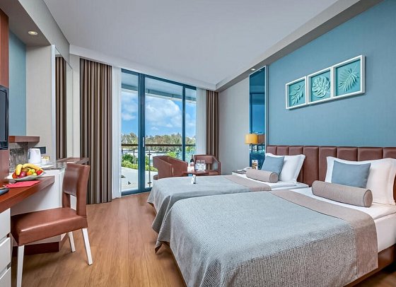 Baia Lara - Wohnbeispiel Doppelzimmer Economy Landblick (Zimmercodierung DEL)