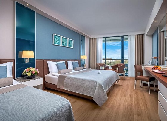 Baia Lara - Wohnbeispiel Doppelzimmer Landblick (Zimmercodierungen DBL & DCL)