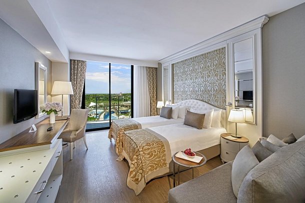 Aska Lara Resort & Spa - Wohnbeispiel Doppelzimmer (Zimmercodierungen DBl, DCL & DBP)