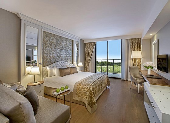 Aska Lara Resort & Spa - Wohnbeispiel Doppelzimmer Landblick (Zimmercodierungen DBL & DCL)