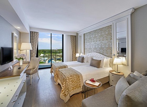 Aska Lara Resort & Spa - Wohnbeispiel Doppelzimmer (Zimmercodierungen DBl, DCL & DBP)