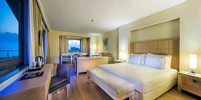 Bellis Deluxe Hotel - Wohnbeispiel Juniorsuite (Zimmercodierung J1N)