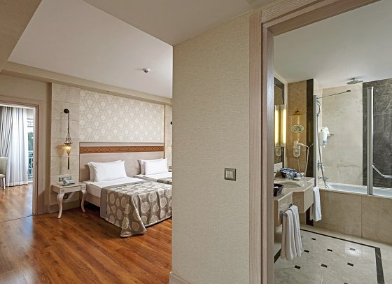 Güral Premier Belek - Wohnbeispiel Familienzimmer Deluxe (Zimmercodierungen FD1, FD2 & FD3)