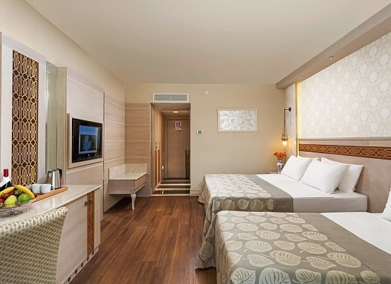 Güral Premier Belek - Wohnbeispiel Deluxe Zimmer (Zimmercodierung DD1)