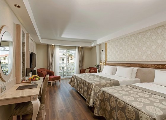 Güral Premier Belek - Wohnbeispiel Deluxe Superior Zimmer (Zimmercodierung DS1)