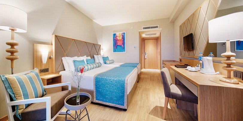 Papillon Ayscha - Wohnbeispiel Doppelzimmer Landblick (Zimmercodierungen DBL & DCL)