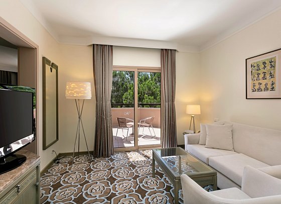 Xanadu Resort Hotel - Wohnbeispiel Junior Suite Hauptgebäude (Zimmercodierung JBU)