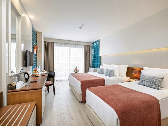 Sherwood Dreams Resort - Wohnbeispiel Doppelzimmer seitl. Meerblick