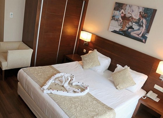 Roma Beach Resort & Spa - Wohnbeispiel Doppelzimmer Economy Landblick (Zimmercodierung DEL)