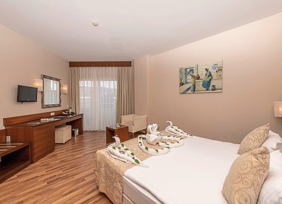 Roma Beach Resort & Spa - Wohnbeispiel Doppelzimmer Landblick (Zimmercodierung DBL)