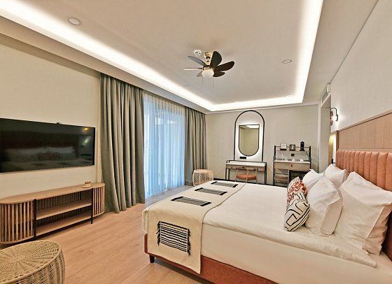 Ethno Belek - Wohnbeispiel Corner Familiensuite (Zimmercodierung WI2)