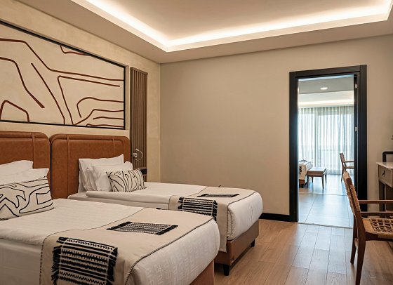 Ethno Belek - Wohnbeispiel Familiensuite Erdgeschoss (Zimmercodierung WI7)
