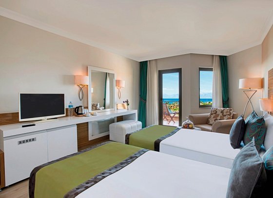 Asteria Family Resort Belek - Wohnbeispiel Doppelzimmer Aqua (Zimmercodierungen DB2 & DC2)