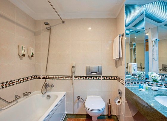 Asteria Family Resort Belek - Wohnbeispiel Badezimmer Aqua (Zimmercodierungen DB2, DC2, DBM & DCM)