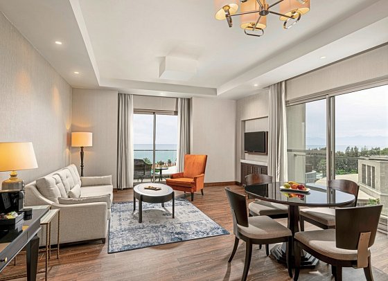 Kaya Palazzo Golf Resort - Wohnbeispiel Suite Palazzo Meerblick (Zimmercodierung WBM)