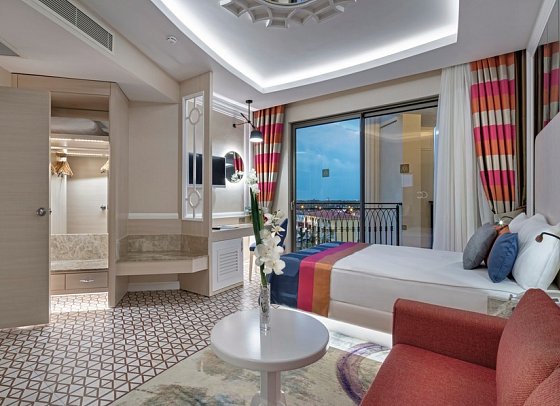 Granada Luxury Belek - Wohnbeispiel Familienzimmer Deluxe (Zimmercodierungen FD1 & FD2)