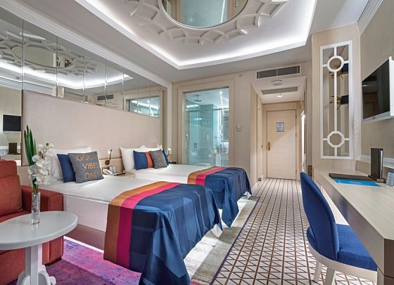 Granada Luxury Belek - Wohnbeispiel Doppelzimmer (Zimmercodierungen DBL & DCL)