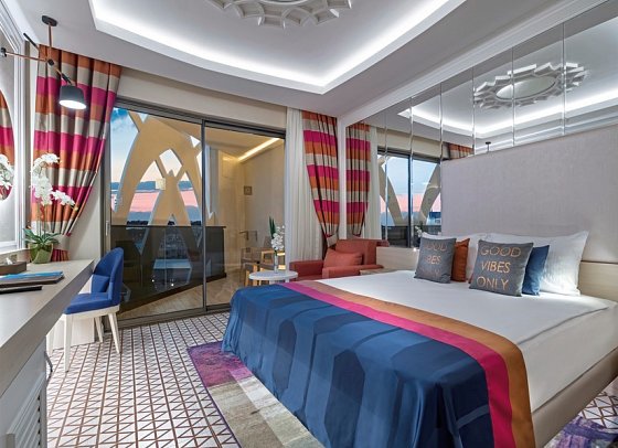 Granada Luxury Belek - Wohnbeispiel Familienzimmer (Zimmercodierungen FB1 & FB2)