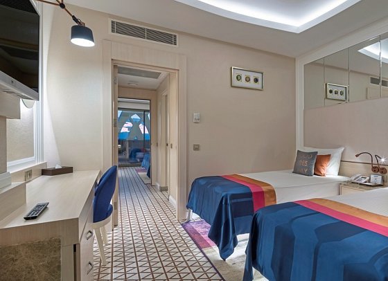 Granada Luxury Belek - Wohnbeispiel Familienzimmer (Zimmercodierungen FB1 & FB2)